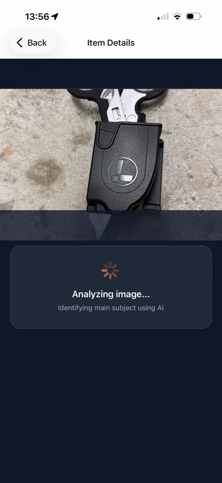 Analyzing image screen